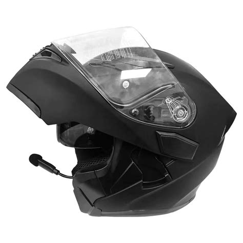 1storm Motorcycle Modular Full Face Flip Up Dual Visor Helmet Spoiler Motorcycle Bluetooth