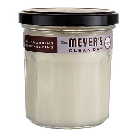 Mrs Meyer S Clean Day Scented Soy Candle Lavender Oz Walmart