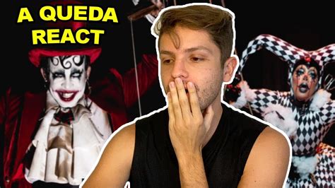 Gloria Groove A Queda Clipe Oficial React Gringo Reage Youtube