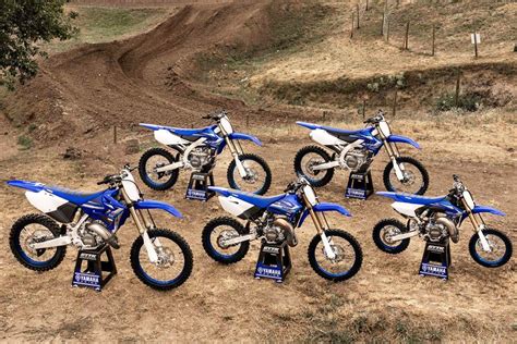 Así Es La Gama Completa De Motocross De Yamaha 2020 Moto1pro