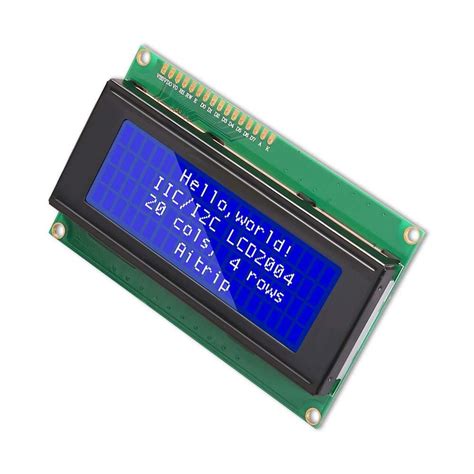 20x4 Lcd Blue Only For