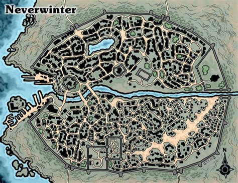 Neverwinter Dd Map - Maping Resources