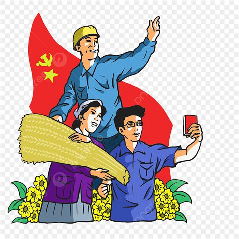 Vietnam National Day Hd Transparent, Vietnam National Day Cartoon ...