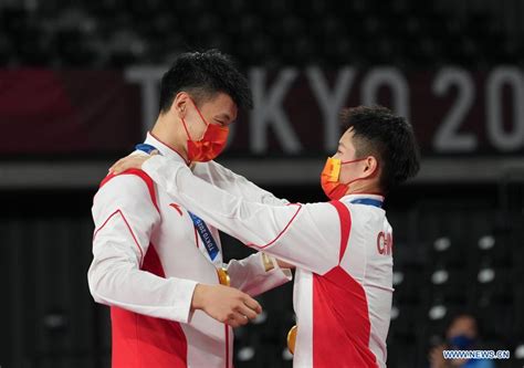 China S Wang Huang Win All Chinese Badminton Mixed Doubles Final At