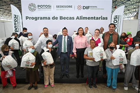 Expande Gobernador Ricardo Gallardo Programa De Becas Alimentarias En