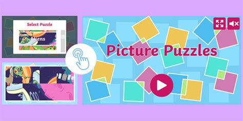 Picture Puzzles Game Twinkl Go L Enseignant A Fait