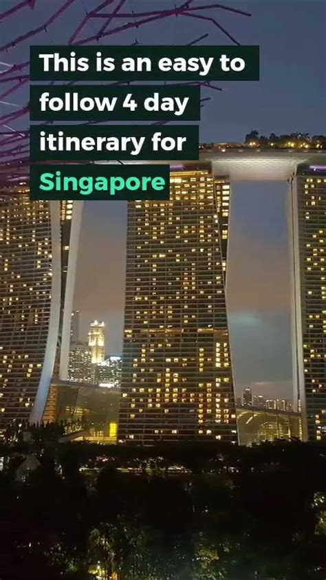 Singapore Itinerary 4 Days My Singapore Travel Blog Video Video