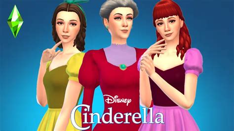 Lady Tremaine Anastasia And Drizella Cinderella Create A Sim I