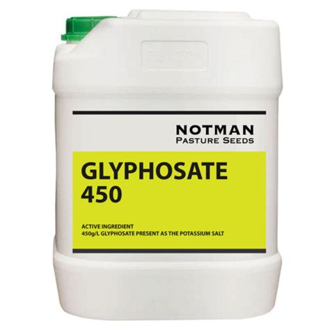 Glyphosate 450 Herbicide Notman Pasture Seeds Australia