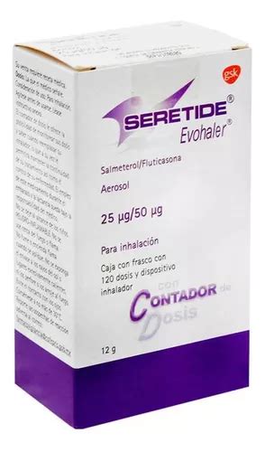 Seretide Evohaler 25 Mg 50 Mg 120 Dosis Envío gratis