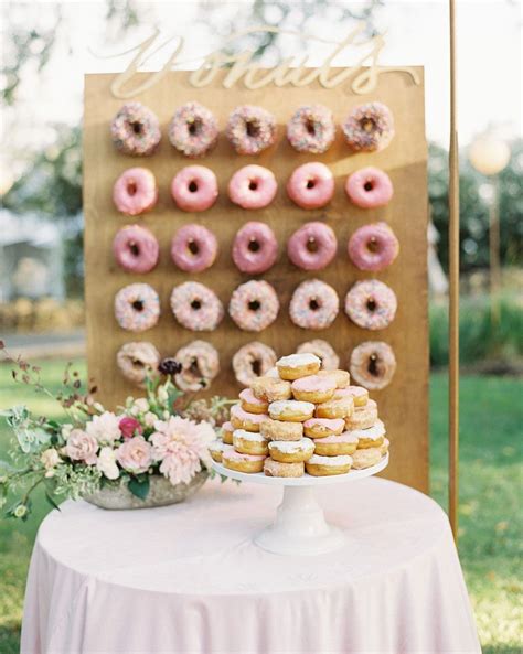 23 Delicious Ways To Serve Donuts At Your Wedding Wedding Dessert