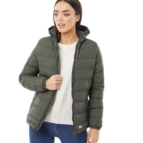 Buy Trespass Womens Elegant Padded Hooded Jacket Ivy