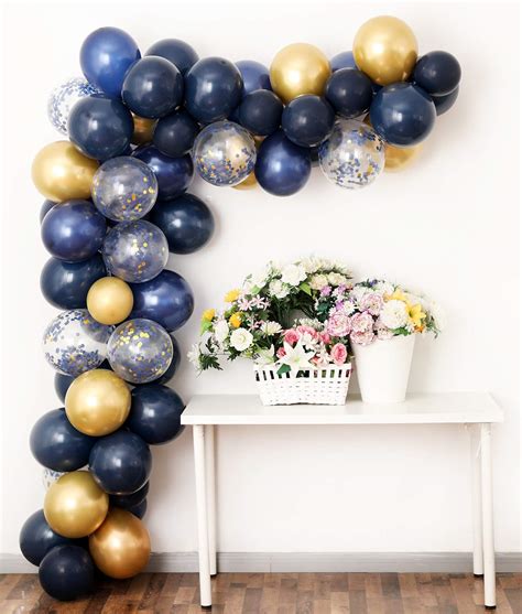 Buy Navy Blue Balloon Garland Kit 60pcs 12inch Balloon Garland