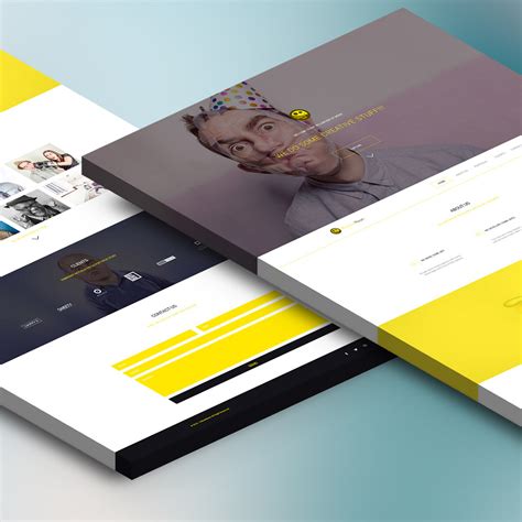 Design Agency Website Landing Page Free PSD FreePSD Cc Free PSD