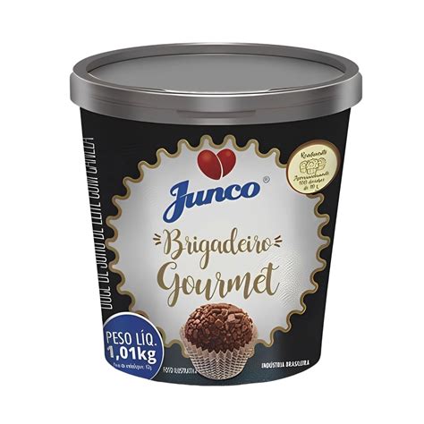 Pote Brigadeiro Gourmet Kg Junco Brigadeiro Pronto Para Enrolar