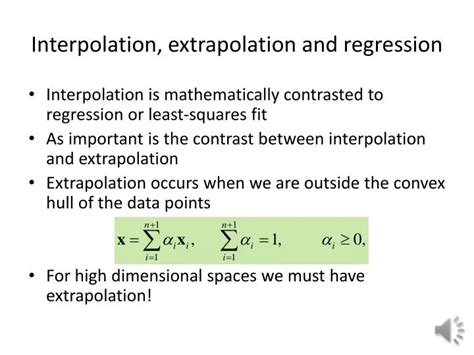 Ppt Interpolation Extrapolation And Regression Powerpoint