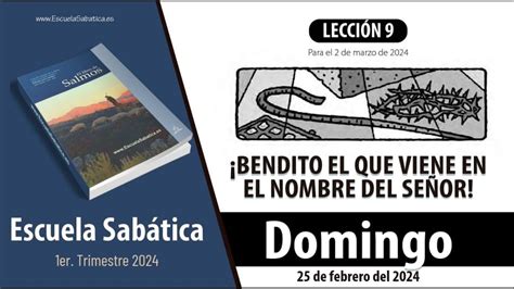 Escuela Sabática Domingo 25 de febrero del 2024 El Pastor divino y