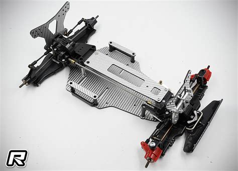 Red RC Yeah Racing Top Force SSG Graphite Upgrade Set