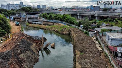 Progres Pembangunan Sodetan Ciliwung Capai Persen Poskota Co Id