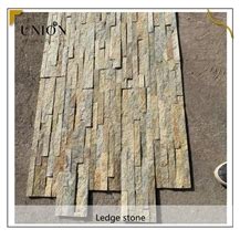 Union Deco Rusty Quartzite Ledge Stone Wall Cladding Stone From China