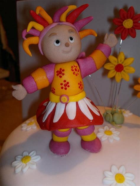 Graces Upsy Daisy Garden Decorated Cake By Awg Hobby Cakesdecor