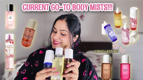 😍my Current Go To Body Mists 2024 Longlasting Body Spray😍 Youtube