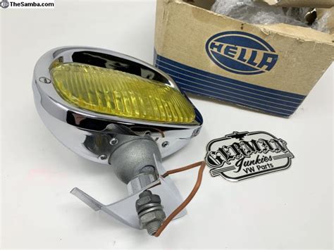 TheSamba VW Classifieds Hella Hooded Yellow Spotlight 1950s