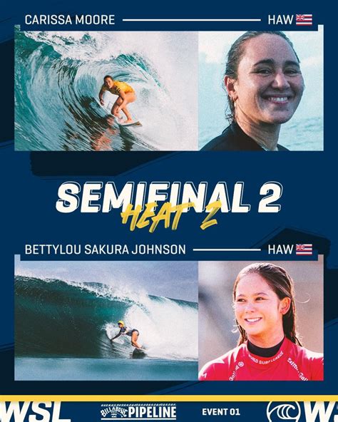 Wsl Brasil On Twitter Semifinais Do Feminino Na Gua