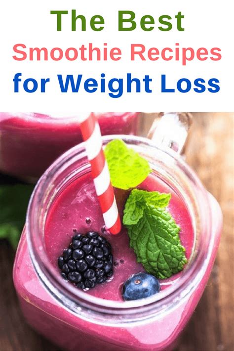 Best Smoothie Recipes for Weight Loss | TOTS Family | Parenting | Kids ...