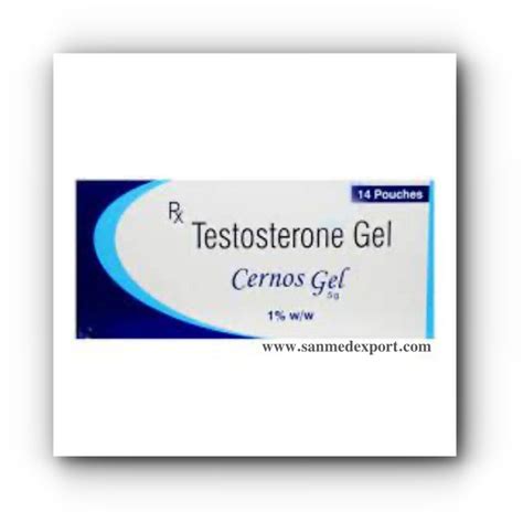 Cernos Testosterone W W Gel Pouch Treatment Hypogonadism At Rs