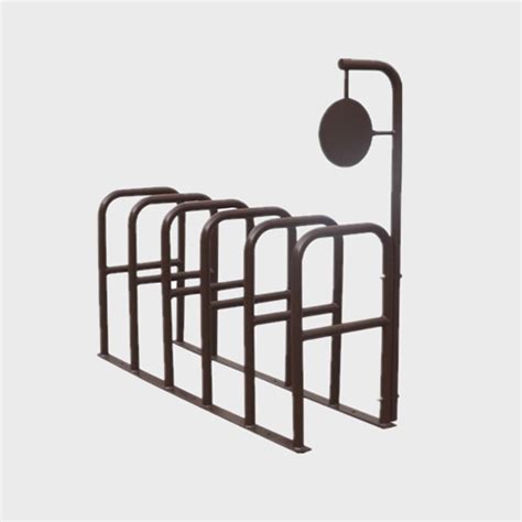 outdoor street galvanized bike rack metal bike rack