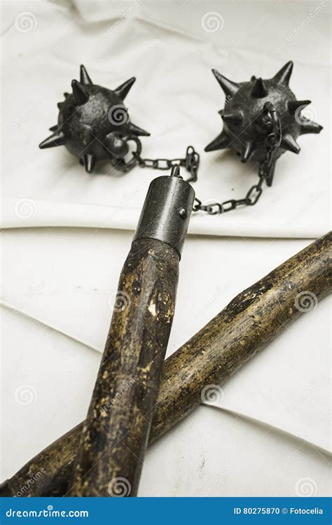 Spiked Balls Medieval Stock Photo Image Of Military 80275870