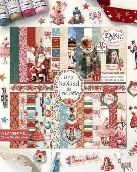 Colección Scrap Una Navidad de Ensueño Dayka Trade