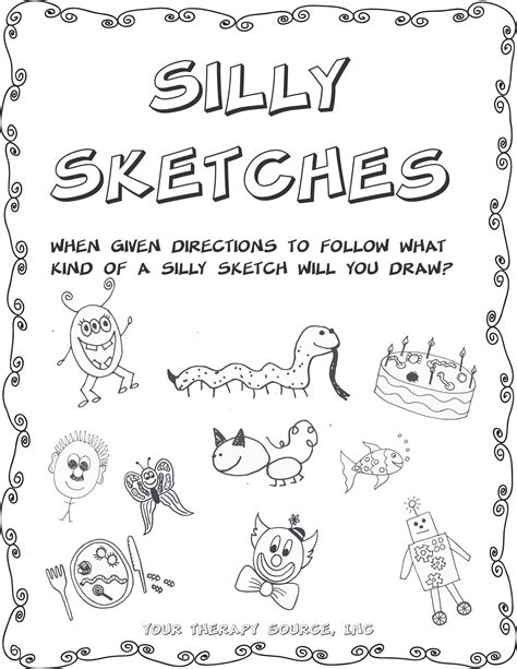 Silly Sketches Drawing Game - Growing Play