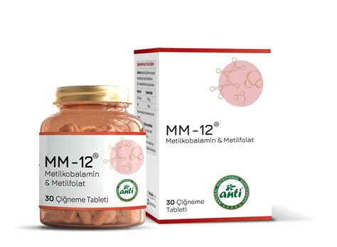 Anti MM-12 (Metilkobalamin & Metilfolat) 30 Çiğneme Tableti - TheLifeCoShop