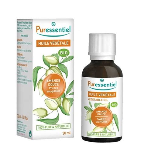 Puressentiel Huile V G Tale Bio Amande Douce Ml Beautymall