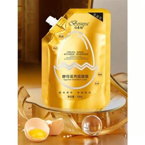 Jual Egg Shell Mask Cream Masker Cangkang Telur Shopee Indonesia