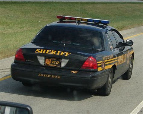 57 K9 The Cars Livery Is Typical For All Of Ohios Sheriff