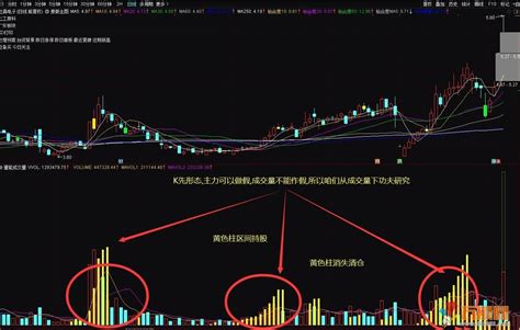 完美主力量能成交量买入点和持股信号量能成交量副图指标 指标公式分享 万股网