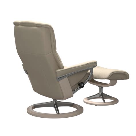 Stressless Mayfair Signature Sessel Mit Hocker M Leder Batick Cream