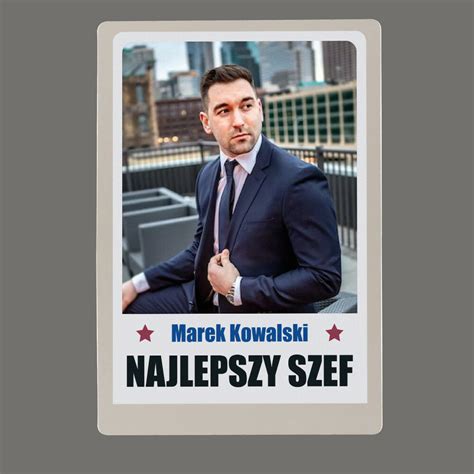 najlepszy szef wydruk na szkle akrylowym  podstawka mygiftdnapl