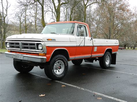 1972 Ford F250 Sportcustom 4x4 Highboy Rare Find Original Docs Must See