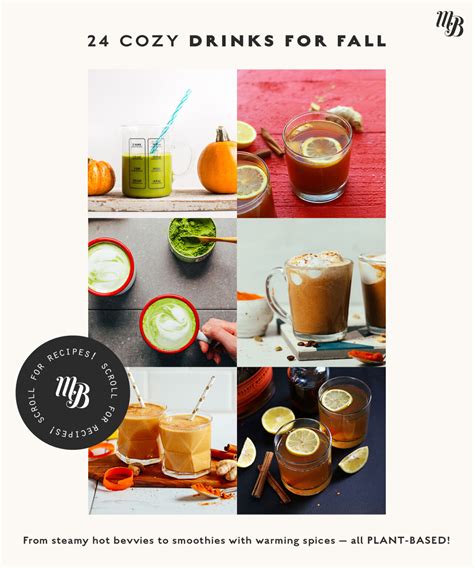 24 Cozy Drinks for Fall (Plant-Based!) - Minimalist Baker