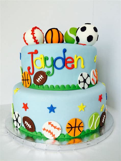 Fondant Sports Balls Sports Cupcake Toppers Sports Cake - Etsy