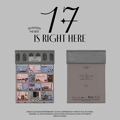 SEVENTEEN SEVENTEEN BEST ALBUM17 IS RIGHT HEREHEAR Ver