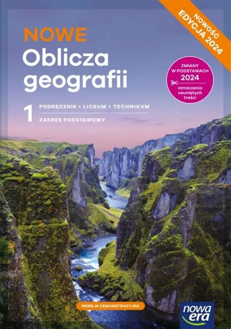 Oblicza Geografii 1 Zakres Podstawowy 2024 Niska Cena Na Allegro Pl