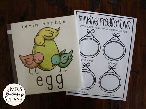 Egg A New Kevin Henkes Book Mrs Bremers Class