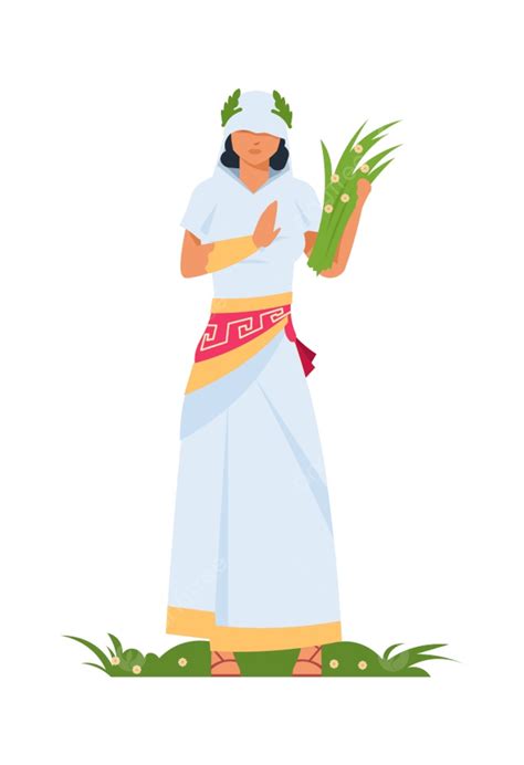 Greek Goddess Vector PNG Images Demeter Greek Goddess Ancient Deity