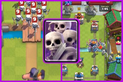 How to use Skeleton Army in Clash Royale?