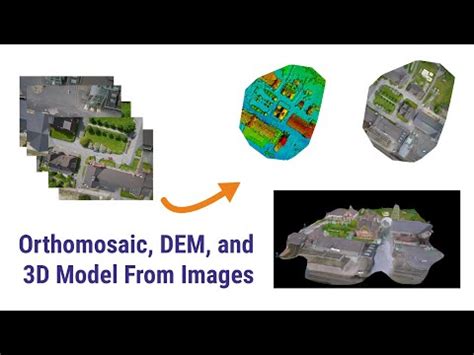 Create Orthomosaic Map, 3D Model, and DEM from Images with PIX4Dmapper ...